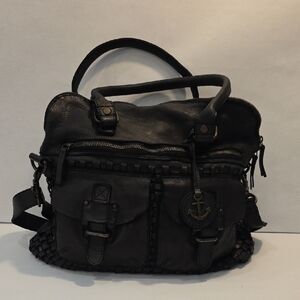 Black Leather Women's Bag